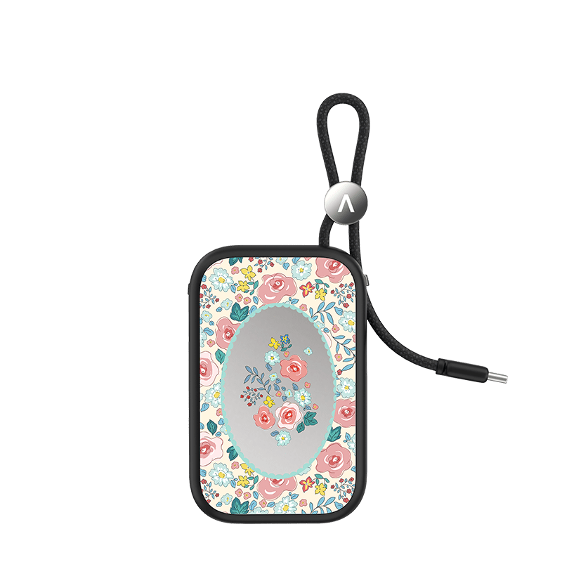 CaseBang Intense Floral Fragrance/For Lightning Petals Sunshine Power Bank Build-in Cable